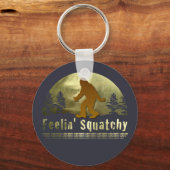 Feelin' Squatchy Sleutelhanger (Voorkant)