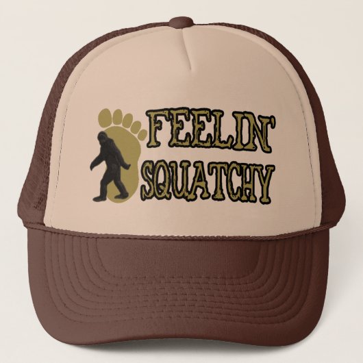 Feelin' Squatchy Trucker Pet (Voorkant)