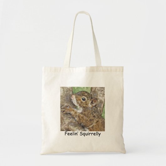 Feelin' Squirrelly Canvas tas (Voorkant)