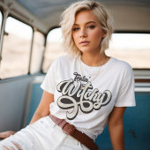 Feelin' Witchy Retro Style Custom Kleuren T-Shirt