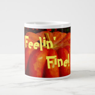 Feelin'Fine Pumpkins op een Grote Koffiekop