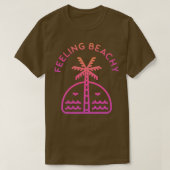 Feeling Beachy T-shirt (Design voorkant)