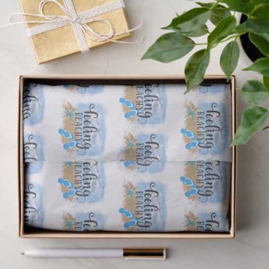 Feeling Beachy Tissuepapier (Geschenk)