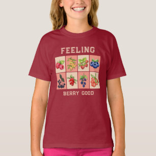FEELING BERRY GOED Aangepaste Aardbeien Kinder T-shirt