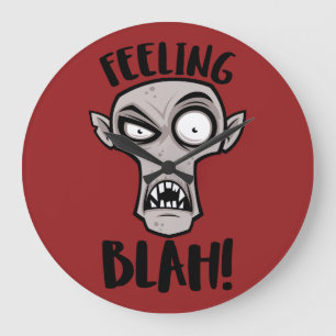 Feeling Blah Nosferatu Vampire Grote Klok