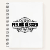 Feeling Blessed: Gratitude Journal  Notitieboek (Voorkant)