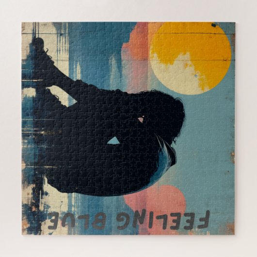 Feeling Blue – Limited Edition (4) Legpuzzel (Horizontaal)