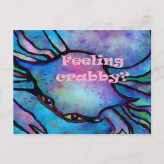 Feeling Crabby Briefkaart