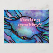 Feeling Crabby Briefkaart (Voorkant)