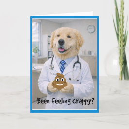 Feeling Crappy Get Well Card POB-2 Kaart