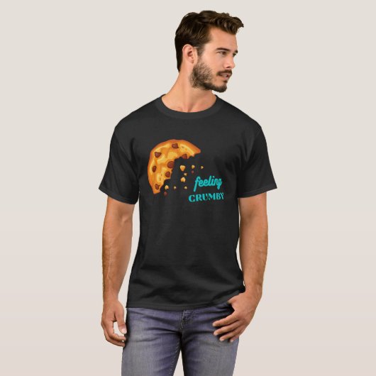 Feeling Crumby Chocolate Chip Cookie T-shirt (Voorkant volledig)