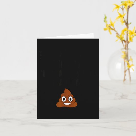 Feeling Cute Might My Pants Later Funny Saying Quo Kaart (Gele Bloem)