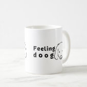 Feeling Dog ( Goed ) voor de liefhebber van de hon Koffiemok (Voorkant rechts)