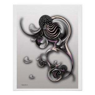 "Feeling en perceptie", glanzend Poster