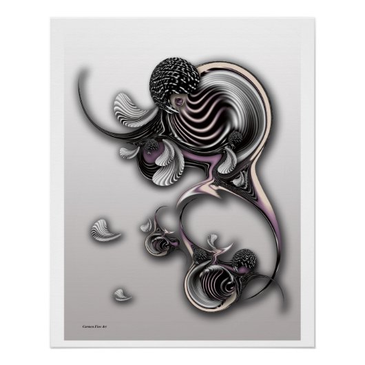 "Feeling en perceptie", glanzend Poster (Voorkant)