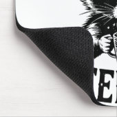 Feeling Feral Raccoon Coffee Cute Funny Trash Pand Muismat (Hoek)