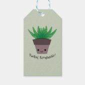 Feeling Ferntastic Fern Cadeaulabel (Voorkant)