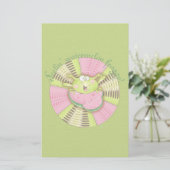 Feeling Froggy Briefpapier (Staand voorkant)