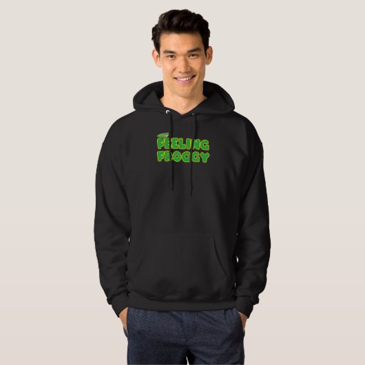 Feeling Froggy Hoodie (Voorkant volledig)