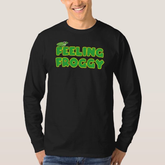 Feeling Froggy T-shirt (Voorkant)