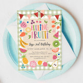 Feeling Fruitti Birthday Invitation Kaart