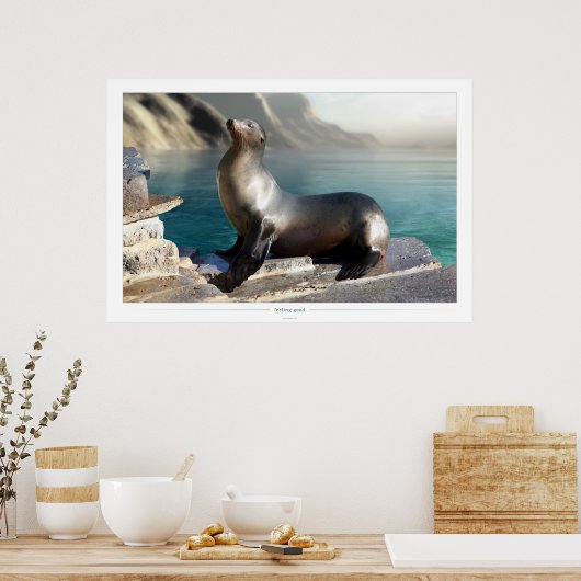 feeling good poster (Keuken)