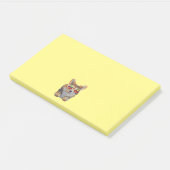 Feeling Groovy Corgi Post-it® Notes (Schuin)