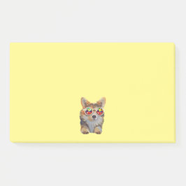 Feeling Groovy Corgi Post-it® Notes