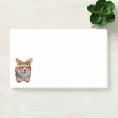 Feeling Groovy Corgi Post-it® Notes (Kantoor)