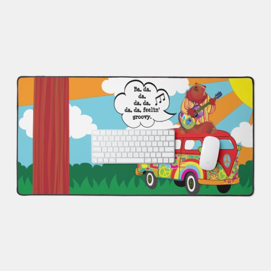 Feeling' Groovy Desk Mat (Keyboard & Muis)