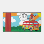 Feeling' Groovy Desk Mat (Voorkant)