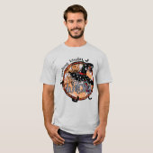 Feeling Kinda Witchy - Halloween Witch Pet en Bro T-shirt (Voorkant volledig)
