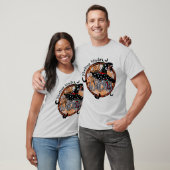 Feeling Kinda Witchy - Halloween Witch Pet en Bro T-shirt (Unisex)