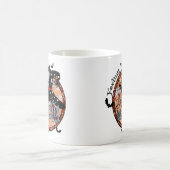 Feeling Kinda Witchy - Halloween Witch Pet Koffiemok (Center)