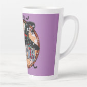 Feeling Kinda Witchy - Halloween Witch Pet Latte Mok (Rechts)