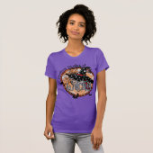 Feeling Kinda Witchy - Halloween Witch Pet T-shirt (Voorkant volledig)