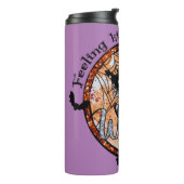 Feeling Kinda Witchy - Halloween Witch Pet Thermosbeker (Gedraaid links)