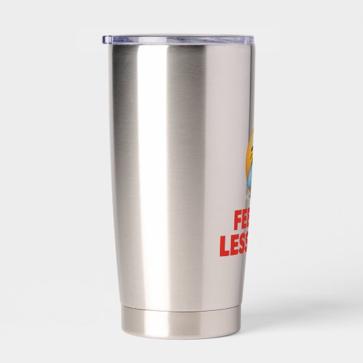 Feeling Less Than Geïsoleerde Drinkbeker (Rechts)