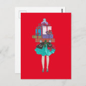 Feeling like Santa Claus Briefkaart (Voorkant / Achterkant)