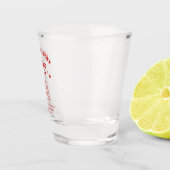 Feeling Lucky Cherry Dice Bachelorette Shotglas Shot Glas (Rechts)