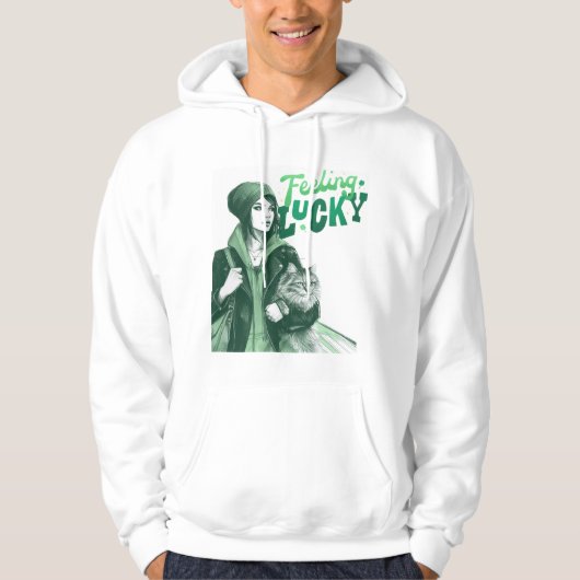 Feeling Lucky Hoodie (Voorkant)
