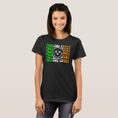 Feeling Lucky Irish Flag Shamrock Leaf St Patrick' T-shirt (Voorkant volledig)
