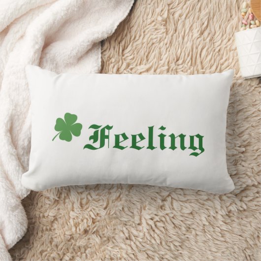 Feeling Lucky Irish Pillow Kussen (Deken)
