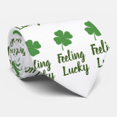 Feeling Lucky Irish Stropdas (Opgerold)