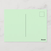 Feeling Lucky St Patricks Dag Hond Gezichten Briefkaart (Achterkant)