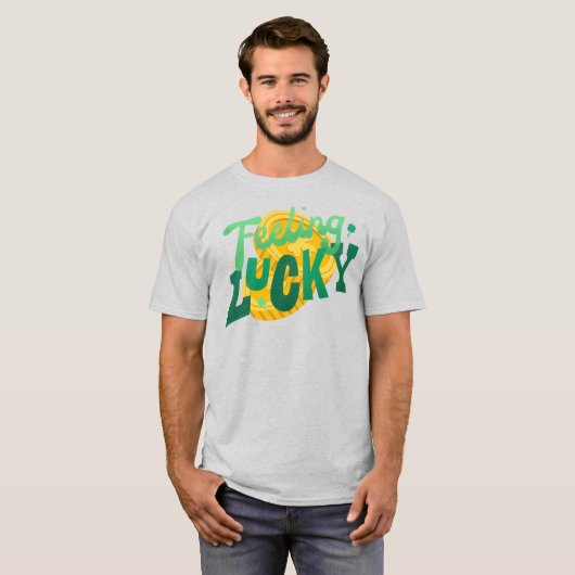 Feeling Lucky T-Shirt (Voorkant volledig)