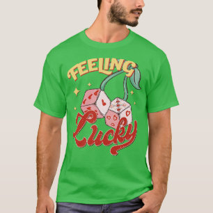 Feeling Lucky Tic Tac Toe Love Game Valentijn Gift T-shirt