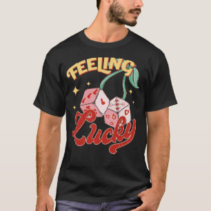 Feeling Lucky Tic Tac Toe Love Game Valentijn Gift T-shirt