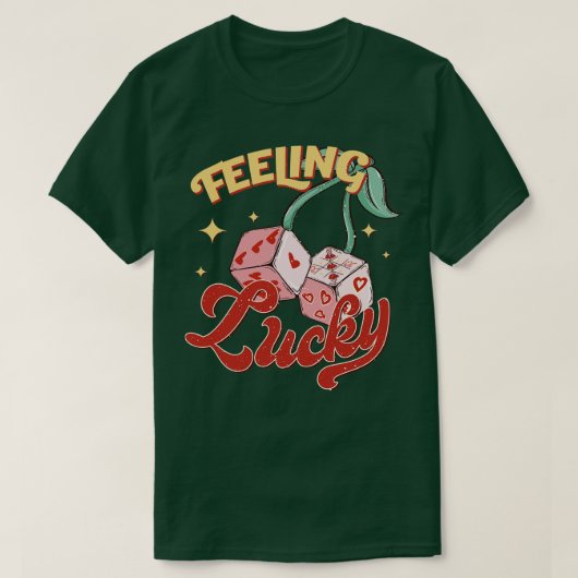 Feeling Lucky Tic Tac Toe Love Game Valentijn Gift T-shirt (Design voorkant)