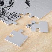 Feeling Magical Witches Spell Book and Skull Legpuzzel (Zijkant)